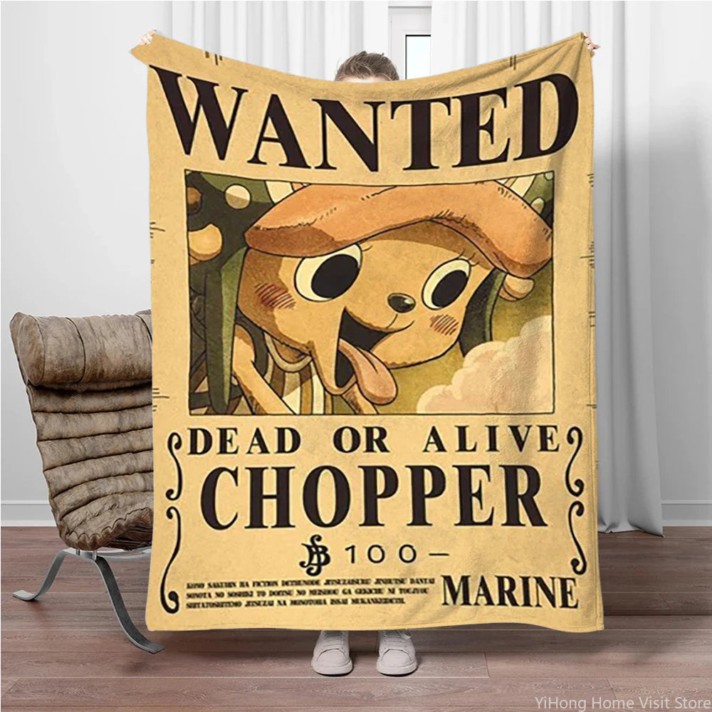 Couverture One Piece Wanted - Tony Tony Chopper (Cotton Candy Lover)