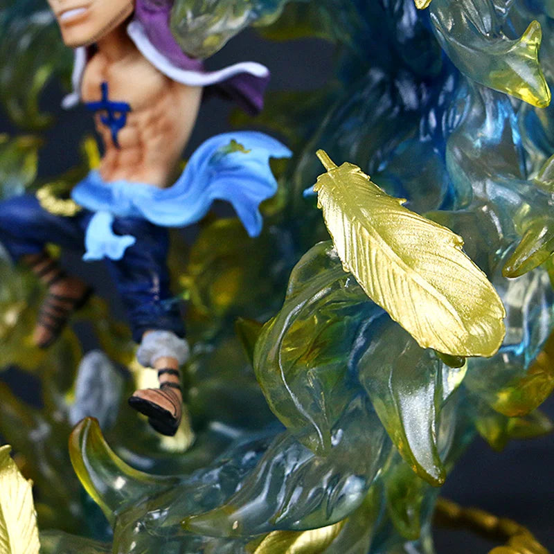 Statua di One Piece - Marco la Fenice (effetti fiamma blu)