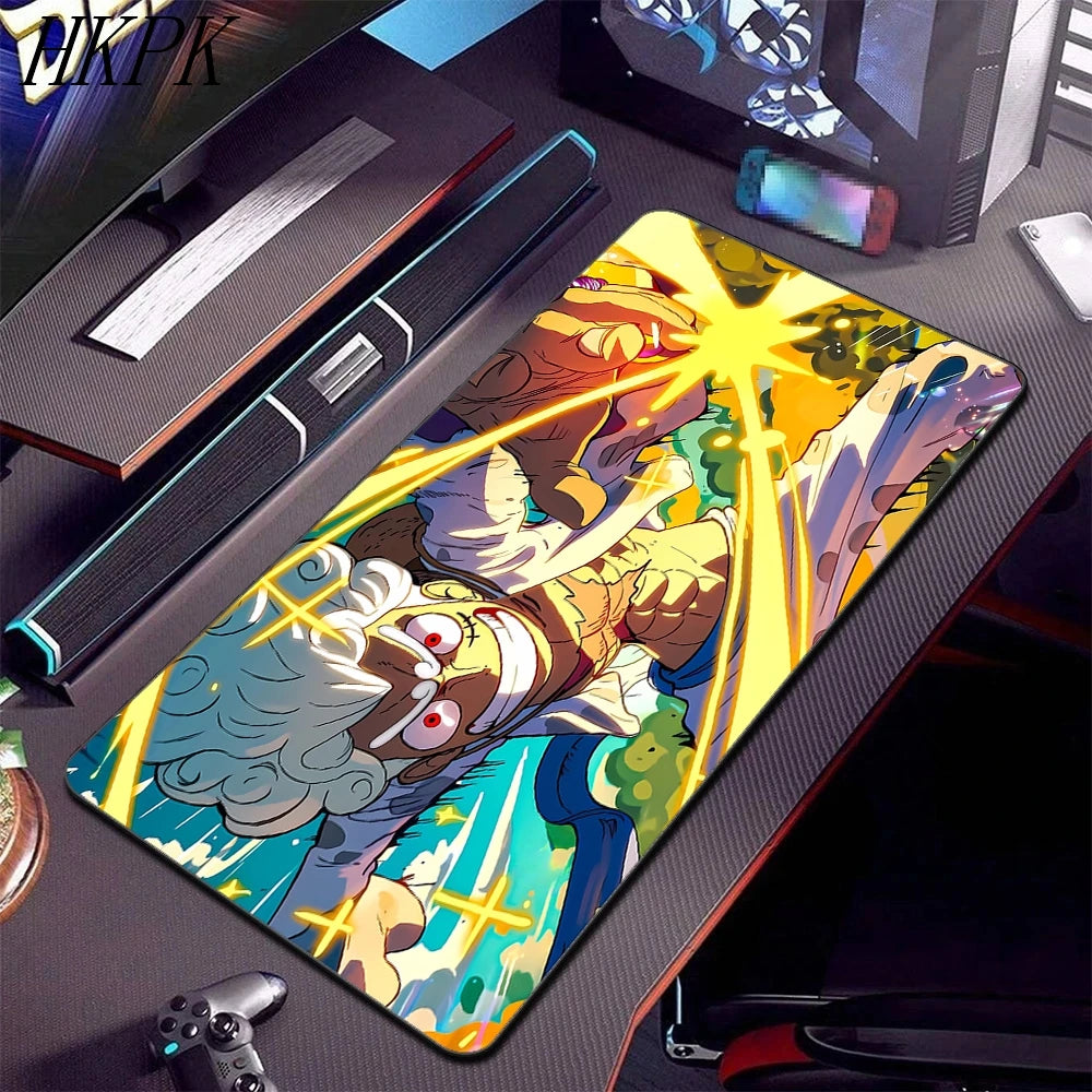 Tapis de Bureau One Piece - Gear 5 Luffy Énergie Solaire