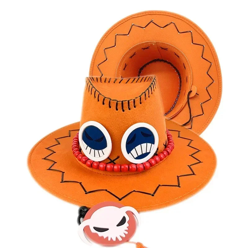 Chapeau One Piece - Portgas D. Ace (Cosplay Fidèle)