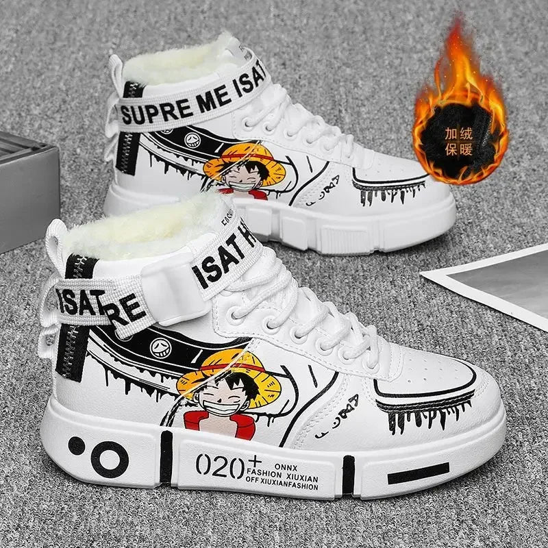 Zapatillas One Piece - Ropa de calle Zoro blanco