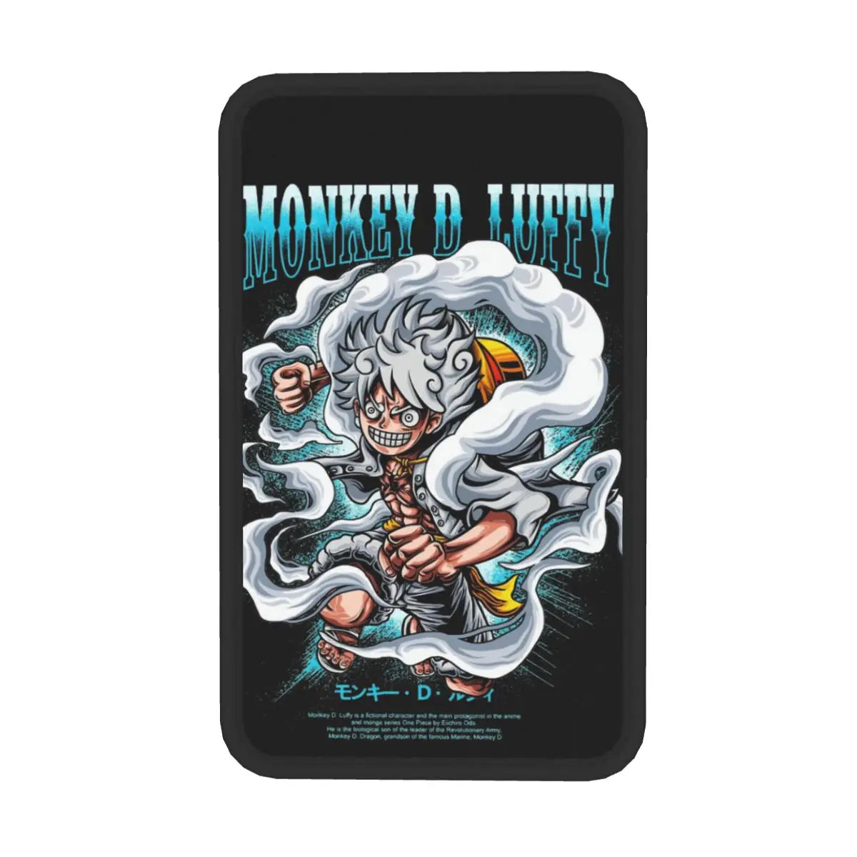 Tapis d'Accoudoir One Piece - Design Portrait Vertical Luffy Gear 5