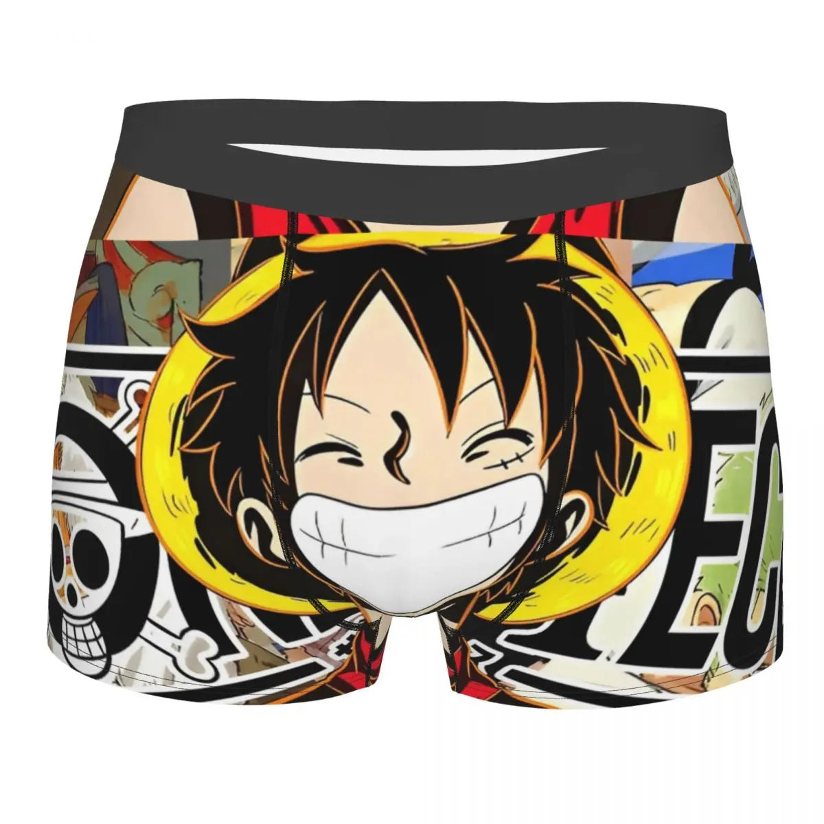 Boxer - Zoom de la cara de Luffy
