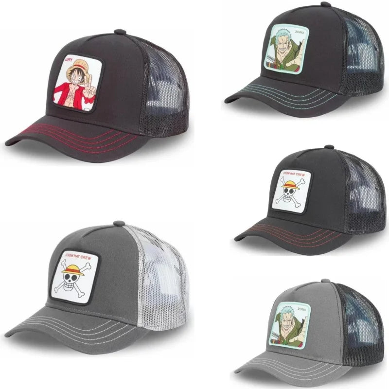 Gorra de camionero de One Piece - Zoro negro