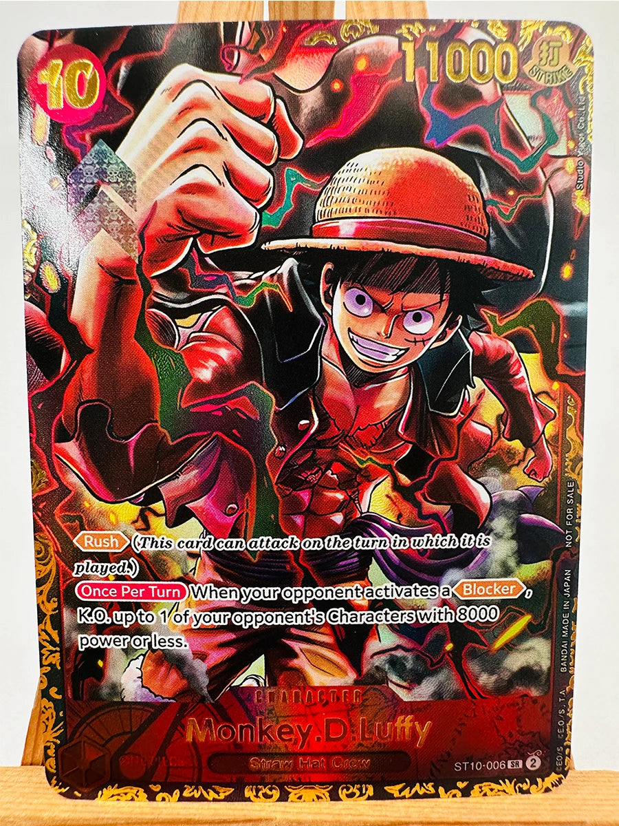 Tarjeta coleccionable de One Piece TCG - Monkey D. Luffy Gear 4 Holo