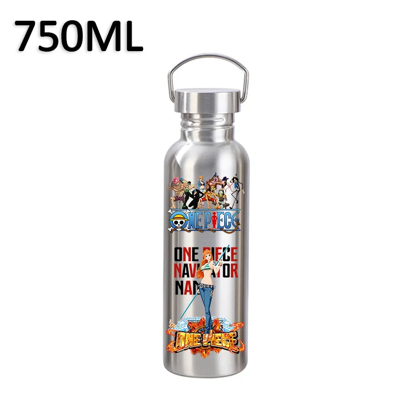 Bottiglia One Piece 750ml – Illustrazione Manga Monkey D. Luffy