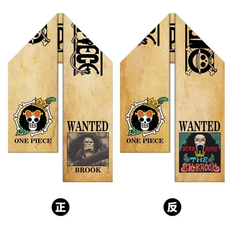 Écharpe One Piece – Wanted Trafalgar Law Heart