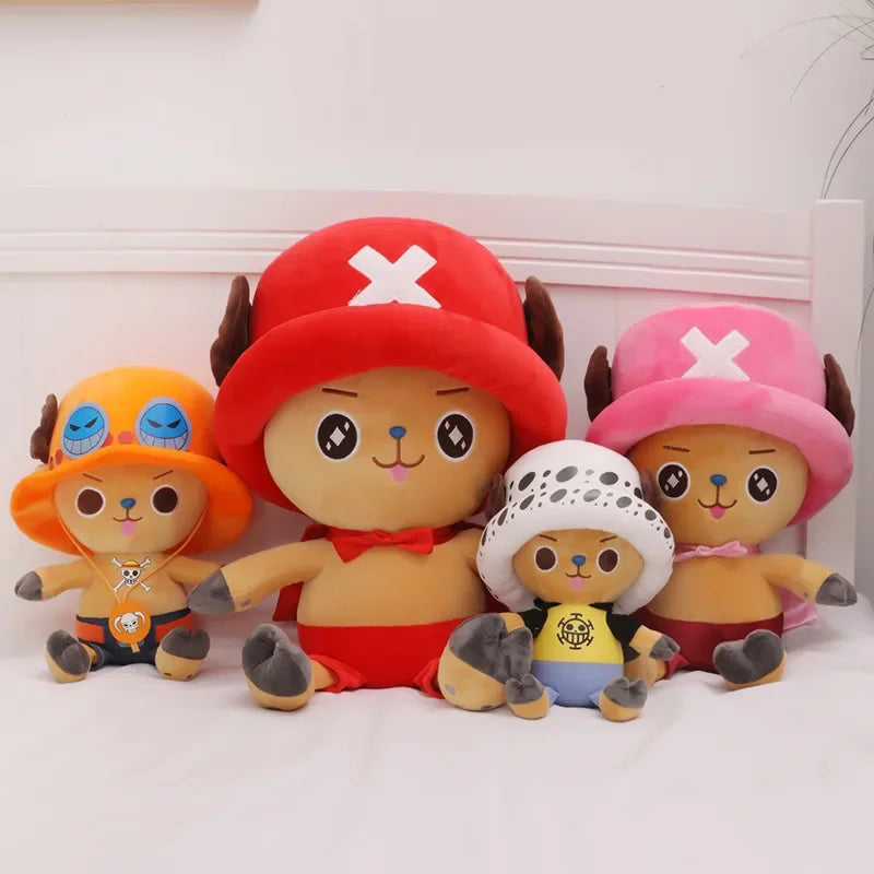 Peluche Trafalgar Law - Versione Chibi Cappello Bianco