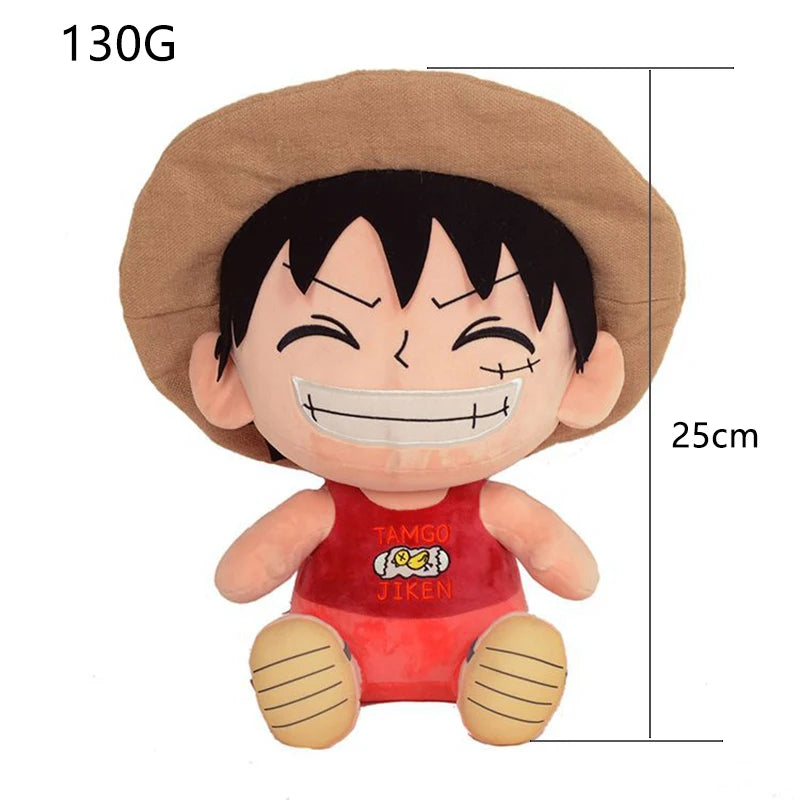 Lote de peluches de One Piece: Luffy Gear 5 y Monkey D. Luffy Chibi