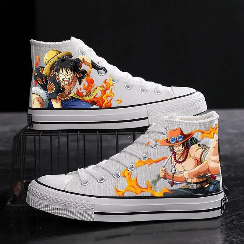 Sneakers One Piece - Sanji Bianco