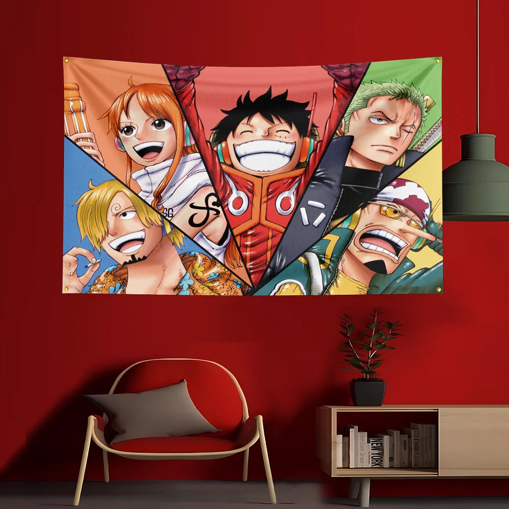 Poster One Piece - Trio Luffy, Sabo & Ace (Enfants)