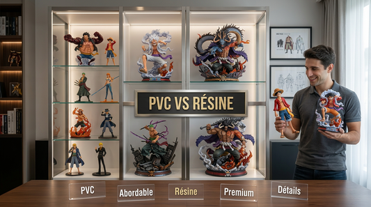 Figurines One Piece PVC vs Résine : Quelle Qualité Choisir ?