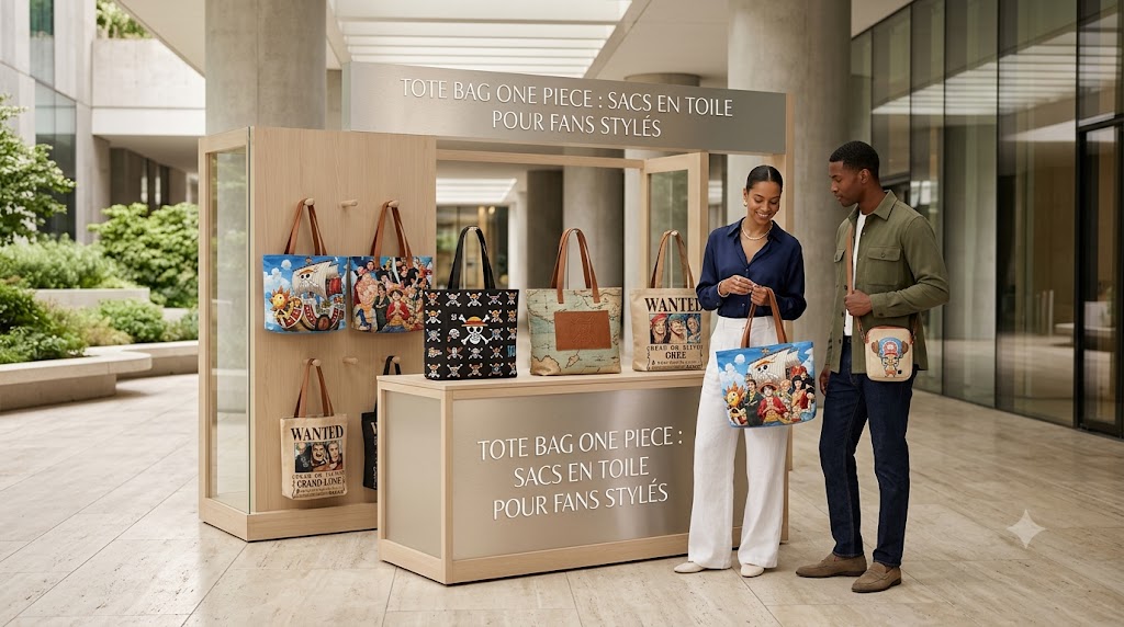 Tote Bag One Piece : sacs en toile pour fans stylés