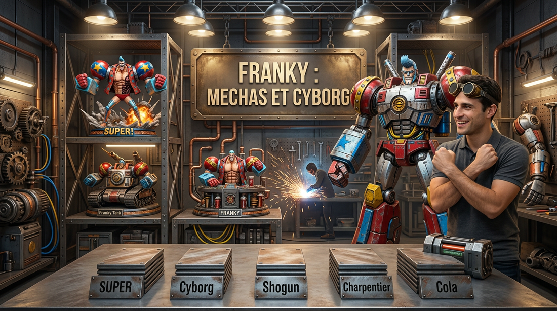 Figurine Franky One Piece : Mechas et Versions Cyborg