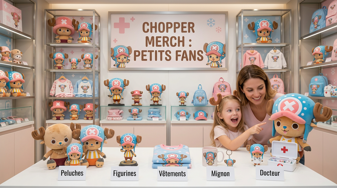 Chopper One Piece : Peluches, Figurines, Vêtements pour Petits Fans