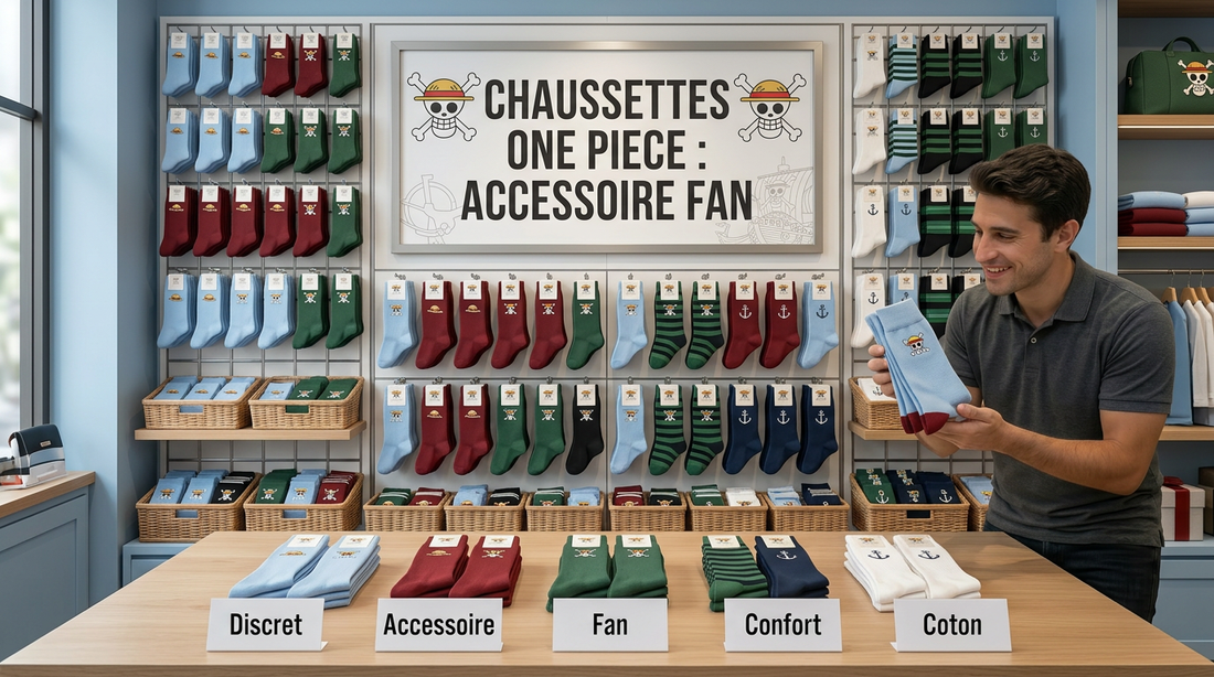 Chaussettes One Piece : L'Accessoire Discret du Fan