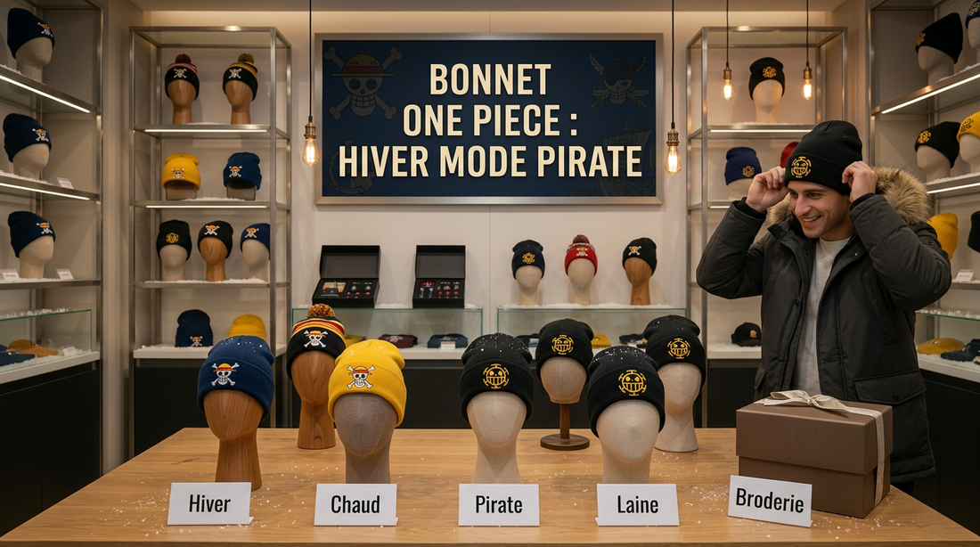 Bonnet One Piece : L'Hiver en Mode Pirate