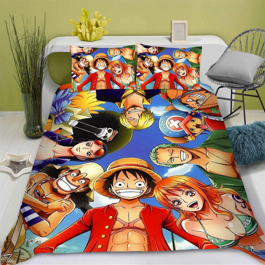 Parure de Lit One Piece - Portrait Monkey D. Luffy (Classique)