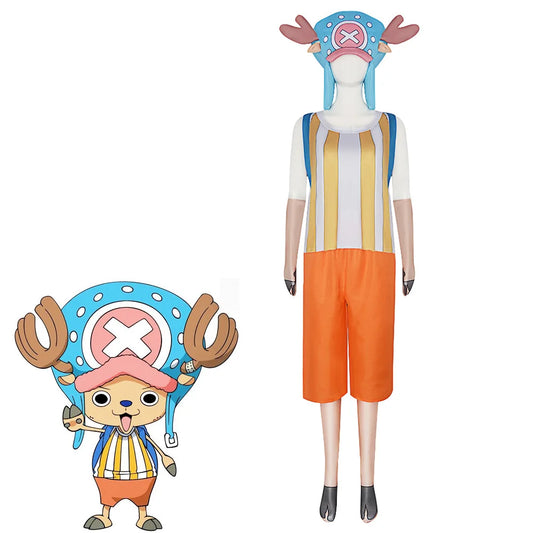Disfraz de cosplay de One Piece - Disfraz de Tony Tony Chopper (Arco de Wano Kuni)