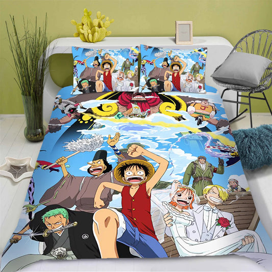 Set di biancheria da letto in un unico pezzo - Set copripiumino Crew (Wano)