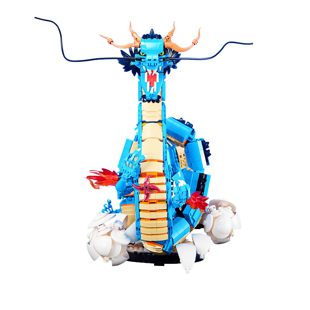 Lego One Piece - Kaido Dragón Azul (modelo coleccionable MOC)