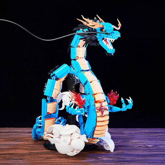 Lego One Piece - Kaido Dragón Azul (modelo coleccionable MOC)