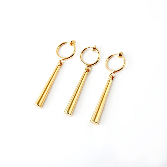 Pendientes de One Piece - Pendientes de aro estilo Zoro