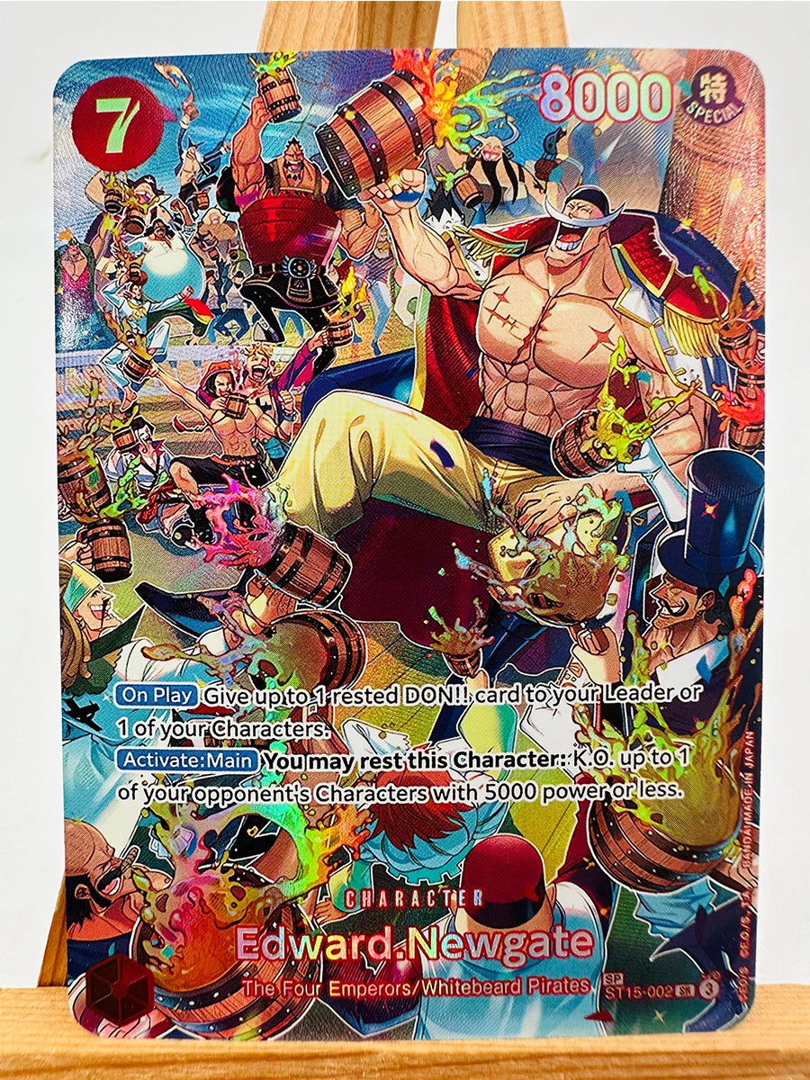 Carta TCG di One Piece - Edward Newgate Barbabianca (Leader)