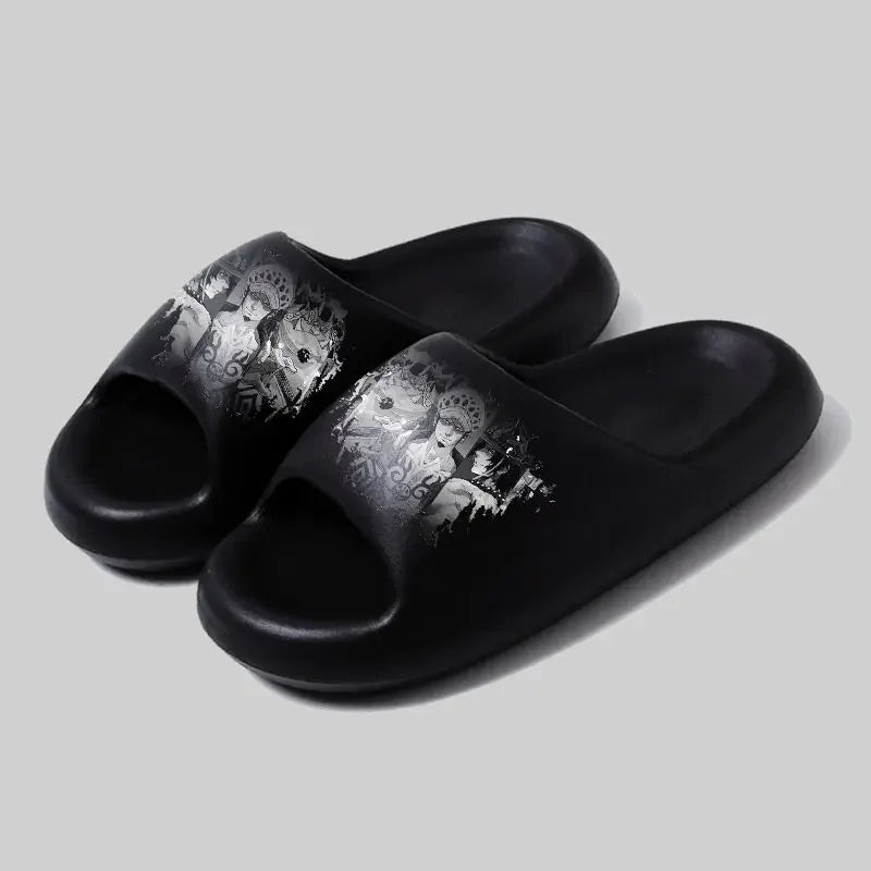 Chanclas One Piece - Diseño de calavera Law