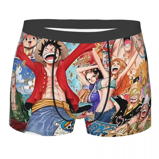 Boxer - Luffy Poses Múltiples