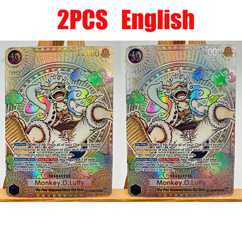 One Piece TCG Duo Pack - Rufy e Shanks (2 pezzi, inglese)