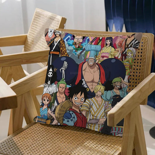 Housse de Coussin One Piece - Portraits Individuels Mugiwara