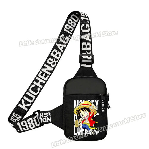Bolso de hombro One Piece – Estilo manga de One Piece Crew