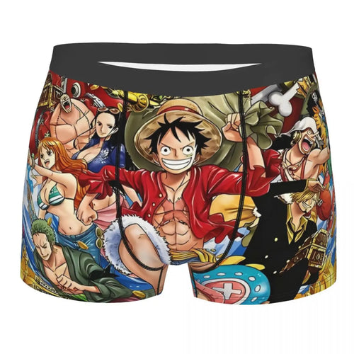Caleçon Boxeur One Piece - Équipage Mugiwara Style Panorama