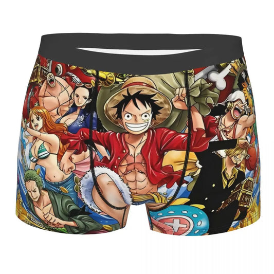 Boxer interi - Stile Panorama con equipaggio cappello di paglia