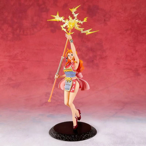 Statua di One Piece - Nami in azione (effetti di battaglia)
