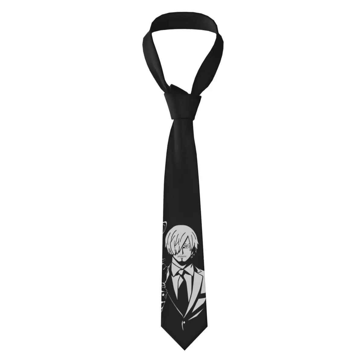 Cravatta One Piece – Illustrazione di Sanji Dark
