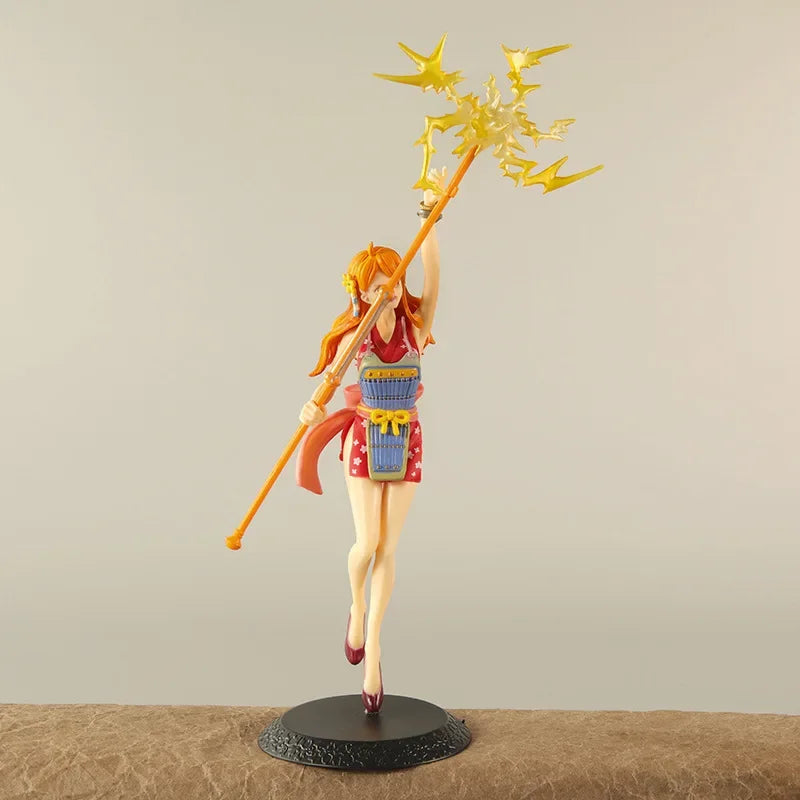 Statua di One Piece - Nami in azione (effetti di battaglia)