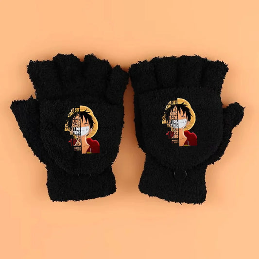Guanti One Piece – Ritratto di Rufy