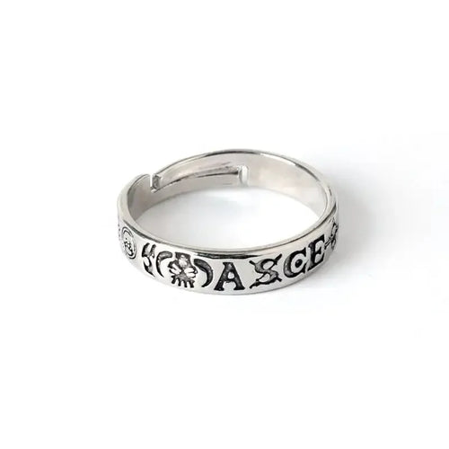 Anello One Piece - Tipografia Ace &amp; Spade
