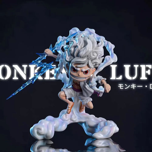 Figura de One Piece - Monkey D. Luffy Gear 5 Nika (Efecto de humo)