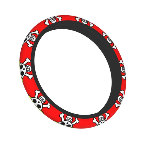 Funda de volante de One Piece – Diseño de Piratas Rojos