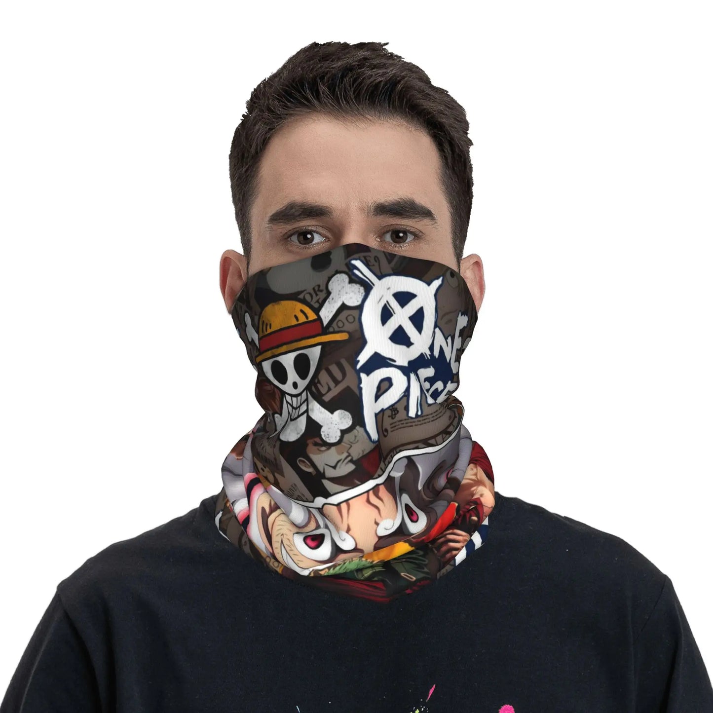 Bandana One Piece - Loghi in bianco e nero