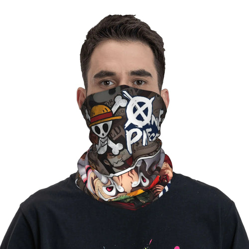 Bandana One Piece - Loghi in bianco e nero