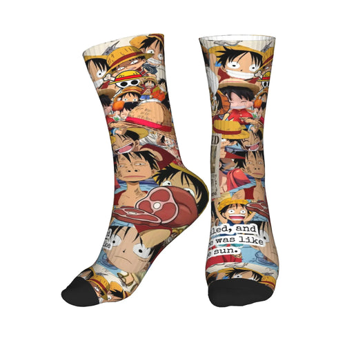 Calcetines de One Piece - Collage naranja