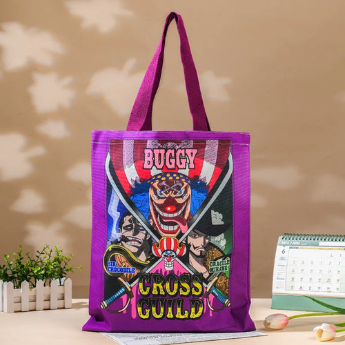 Tote Bag One Piece – Buggy le Clown Affiche Colorée