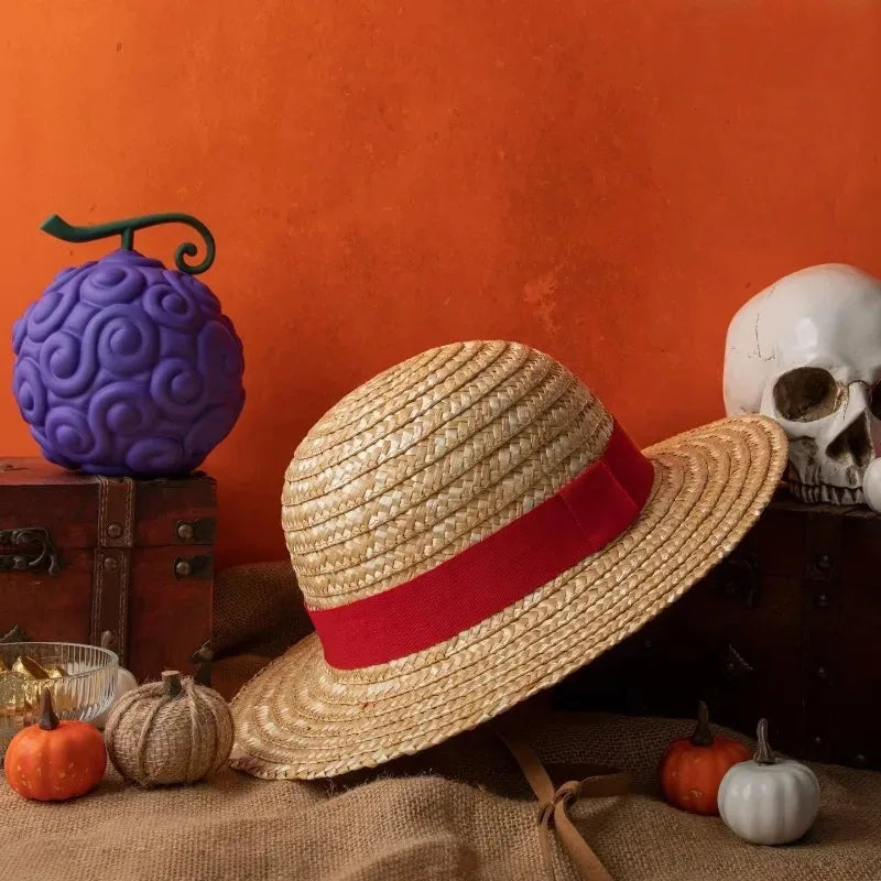 Cappello di paglia One Piece - Monkey D. Luffy (classico con cordino)
