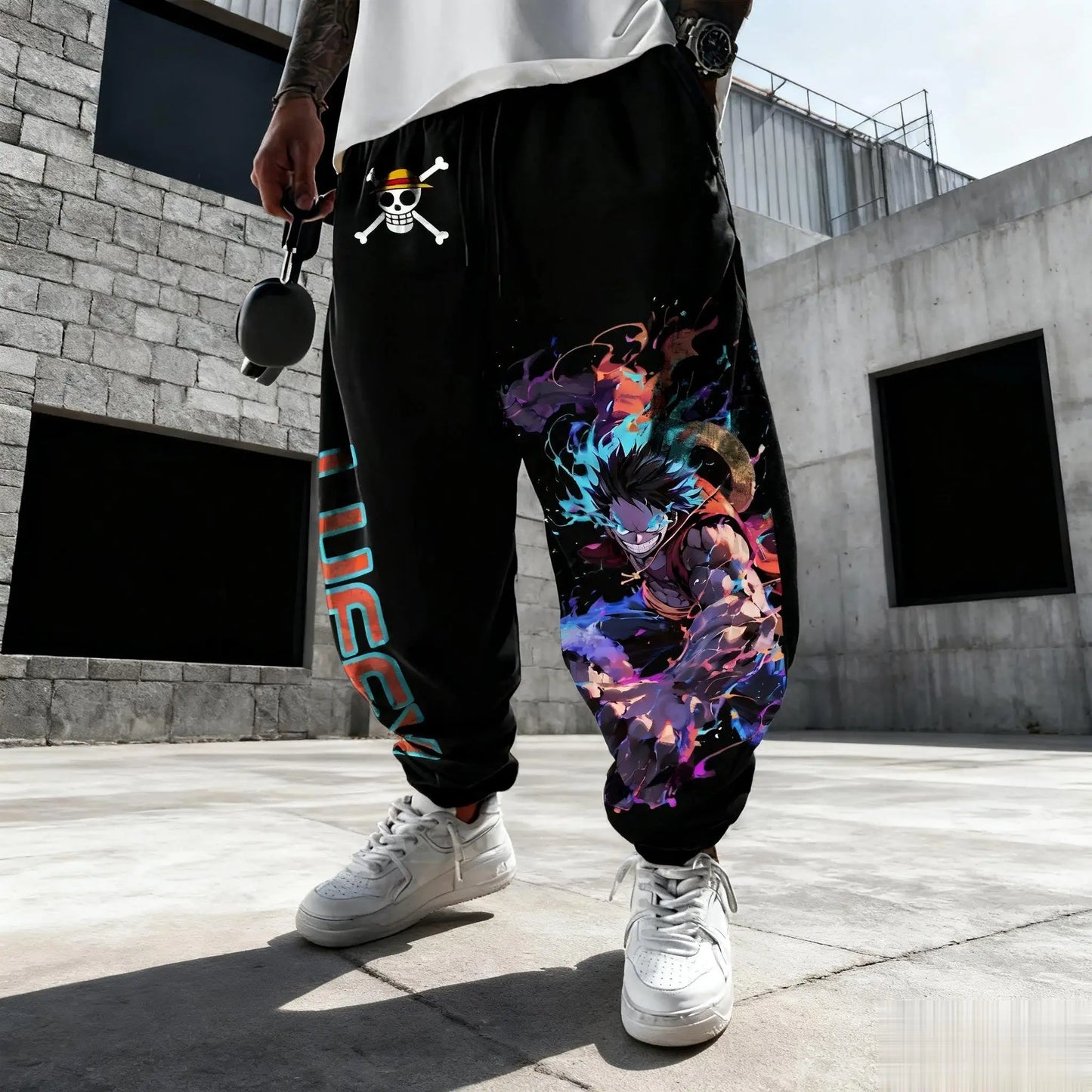 Tuta da jogging intera - Illustrazione a colori (stile street art)