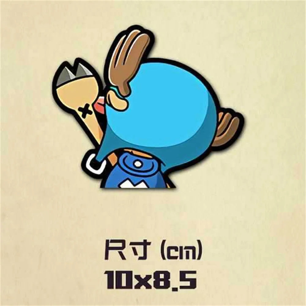 Pegatina de One Piece - Mano de Tony Tony Chopper (10 x 8,5 cm)