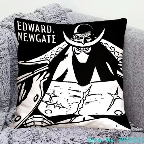 Housse de Coussin One Piece - Edward Newgate (Barbe Blanche)